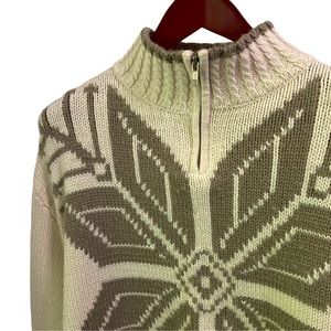 Casual Corner Zip Neck Sweater XL